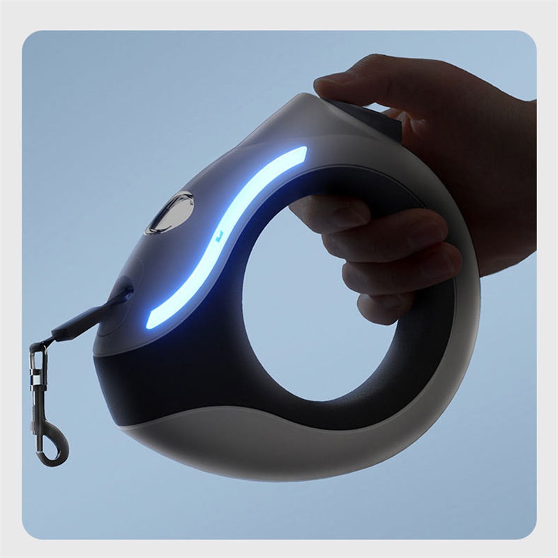 Retractable Dog Leash With LED Night Light and Torch Function - Pet Perfection