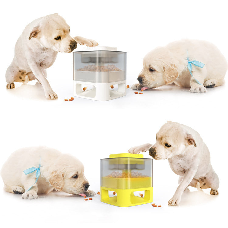Dog Food Feeder Pet Accessories Cat Feeder Catapult Educational Dog Toys Pet Supplies Food Dispenser Just One Snap Comes Food - Pet Perfection