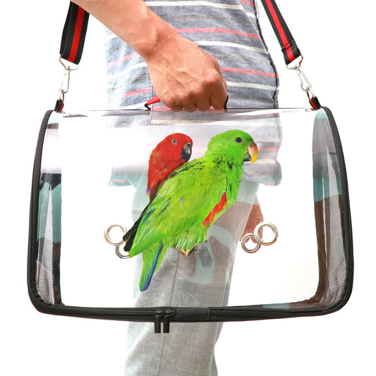 PVC Transparent Bird Cage - Pet Perfection