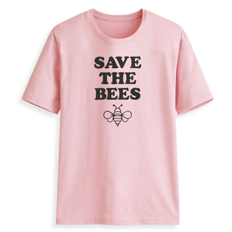 Save The Bees Cotton T-Shirt Top - Pet Perfection