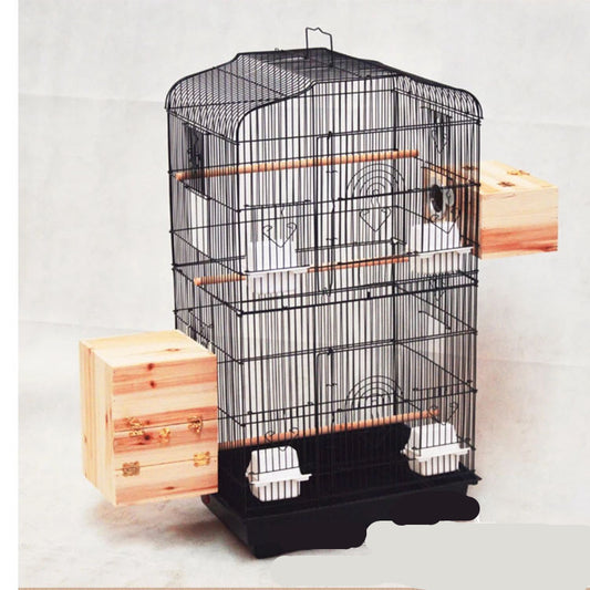 Portable Pet Display Cage Wire Bird Cage Parrot Cage - Pet Perfection