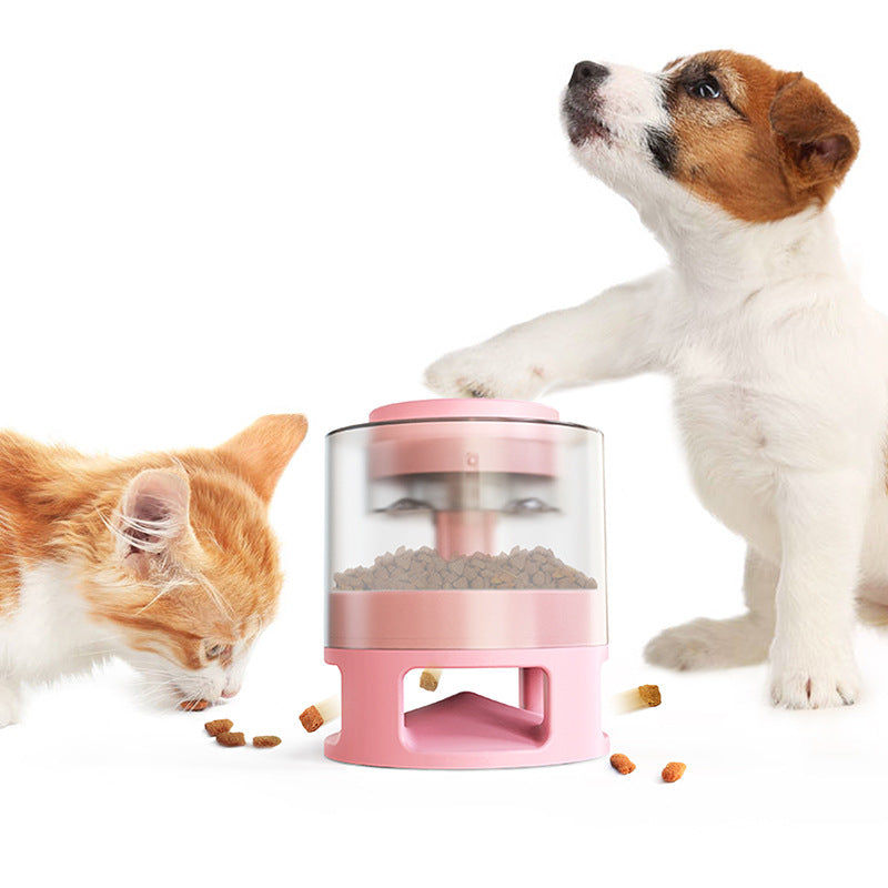 Dog Food Feeder Pet Accessories Cat Feeder Catapult Educational Dog Toys Pet Supplies Food Dispenser Just One Snap Comes Food - Pet Perfection
