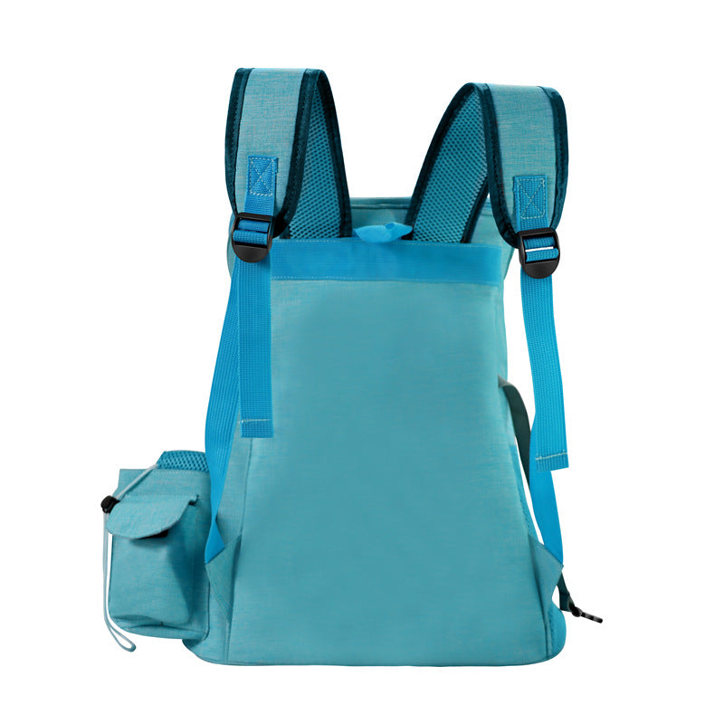 Multifunctional, Foldable Pet Backpack - Rose Red Or Blue - Pet Perfection