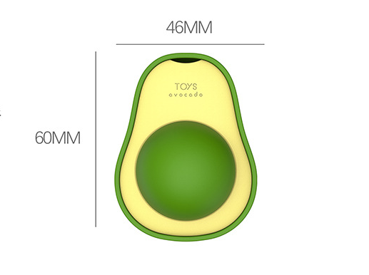 Avocado Shaped Cat Toy - Choose from Catnip, Gall Fruit, or Mint - Pet Perfection