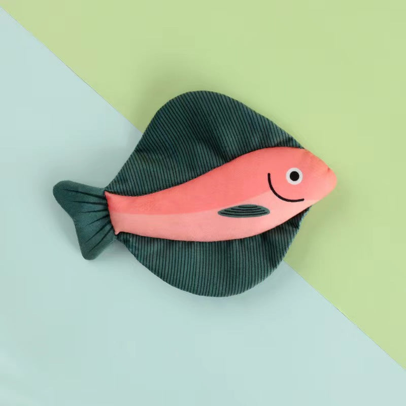 Fishy Shaped Cat Toy - With Catnip! - Pet Perfection