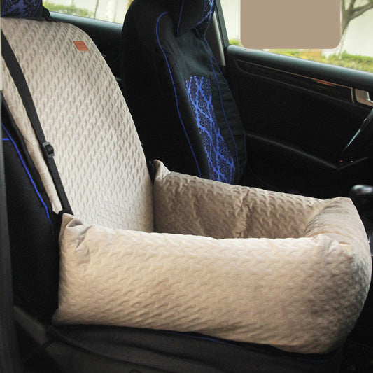 Large Capacity Padded Dog Car Seat