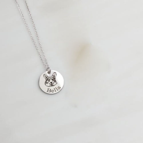 Personally Engraved Pet Necklace