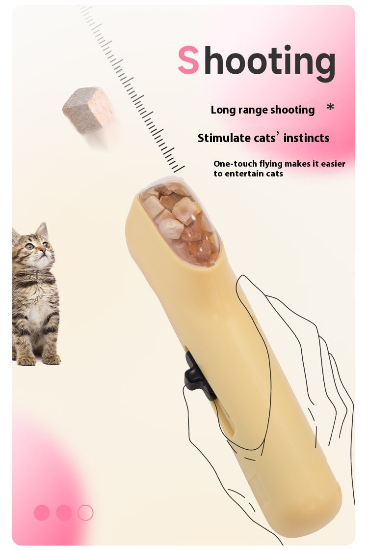 Interactive Cat Or Dog Snack Launcher