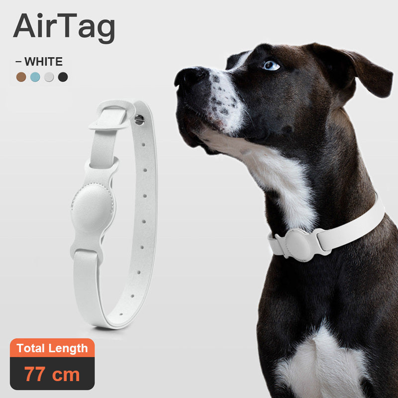 Anti-loss AirTag Holding Pet Collar - Various Colous