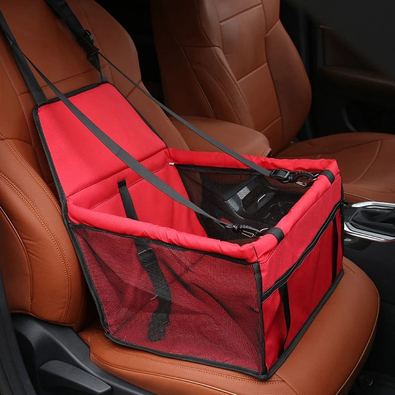 Secure Pet Car Seat Cover With Mesh Sides - Many Colours Available