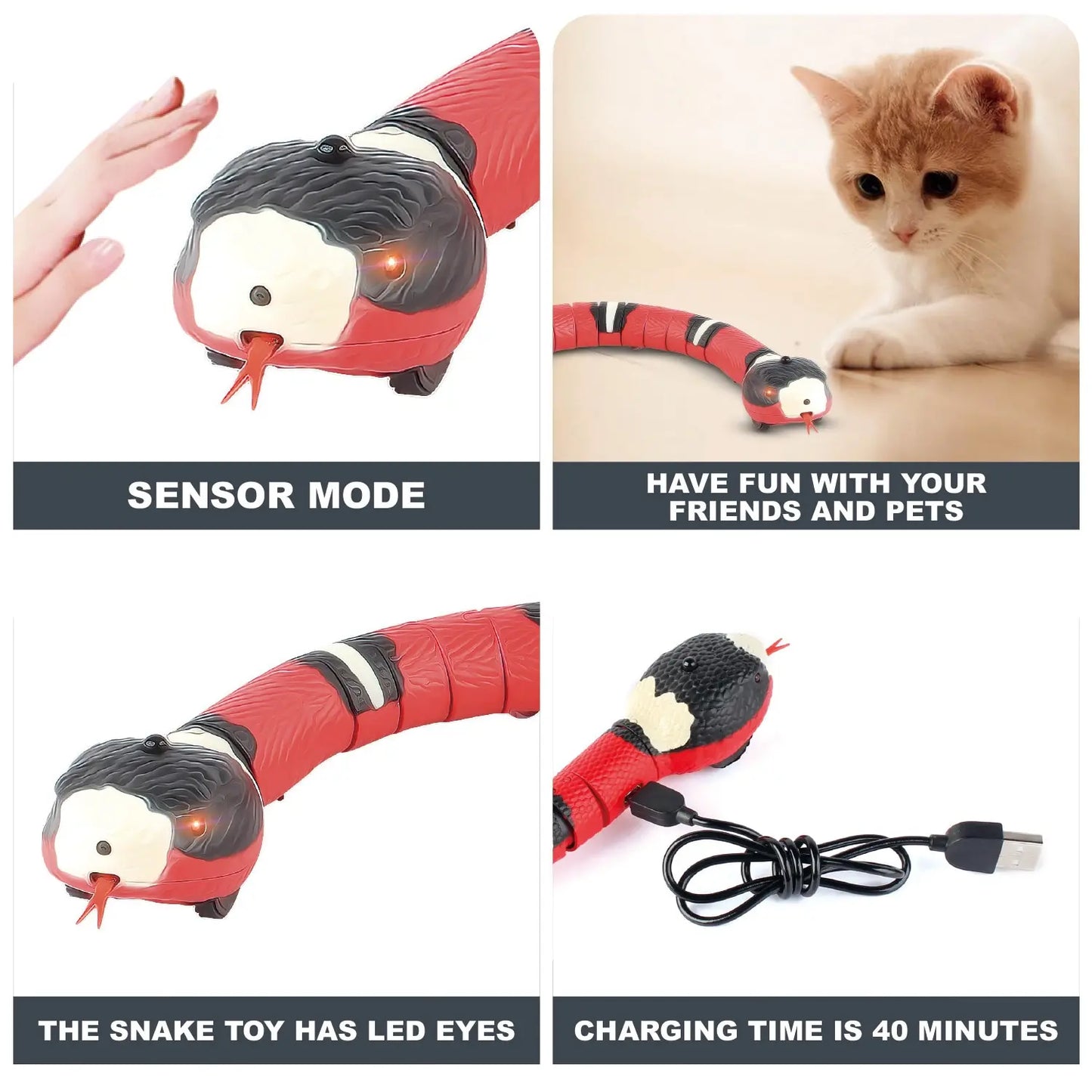 Snake Toy with Smart Sensors - LIMITED RESTOCK!