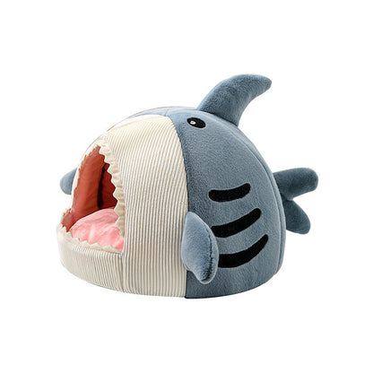 Luxury Shark Cat or Dog Bed - 3 Sizes