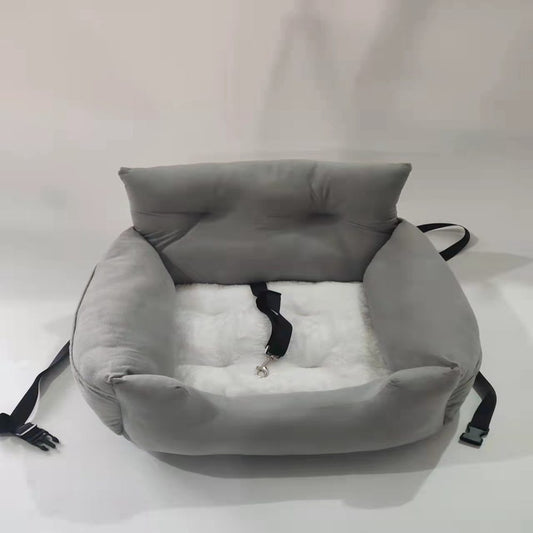 Padded Dog Safety Seat, With Security Harness