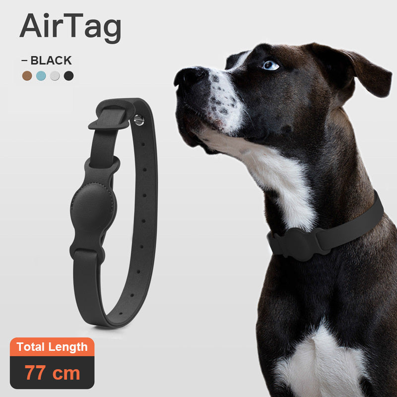 Anti-loss AirTag Holding Pet Collar - Various Colous