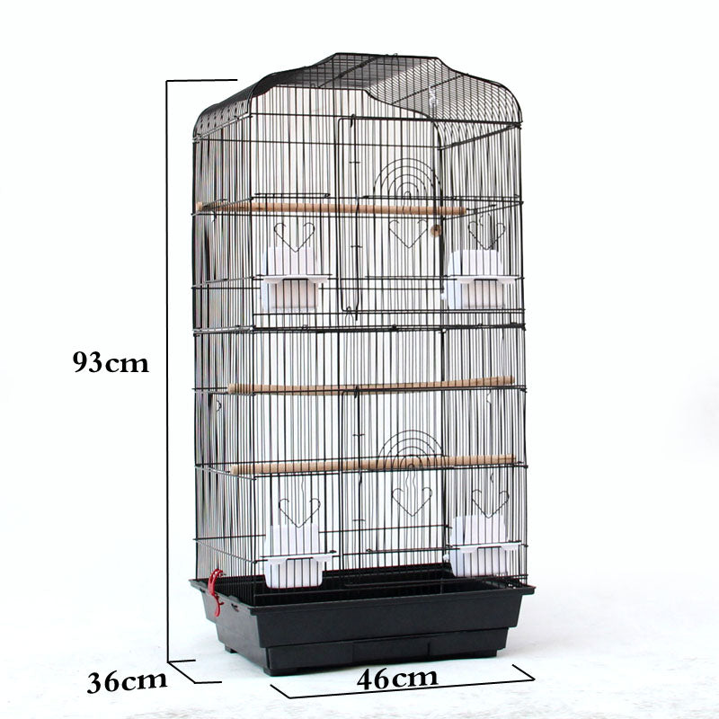 Portable Pet Display Cage Wire Bird Cage Parrot Cage - Pet Perfection