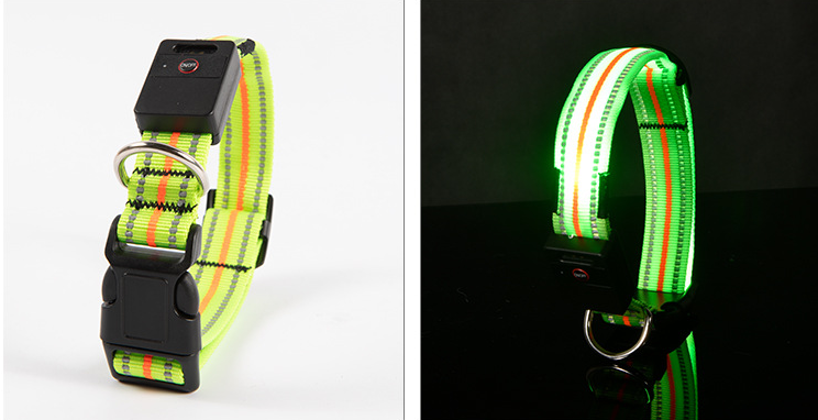 Fiber Optic Waterproof Magnetic Charging Pet Collar - Pet Perfection