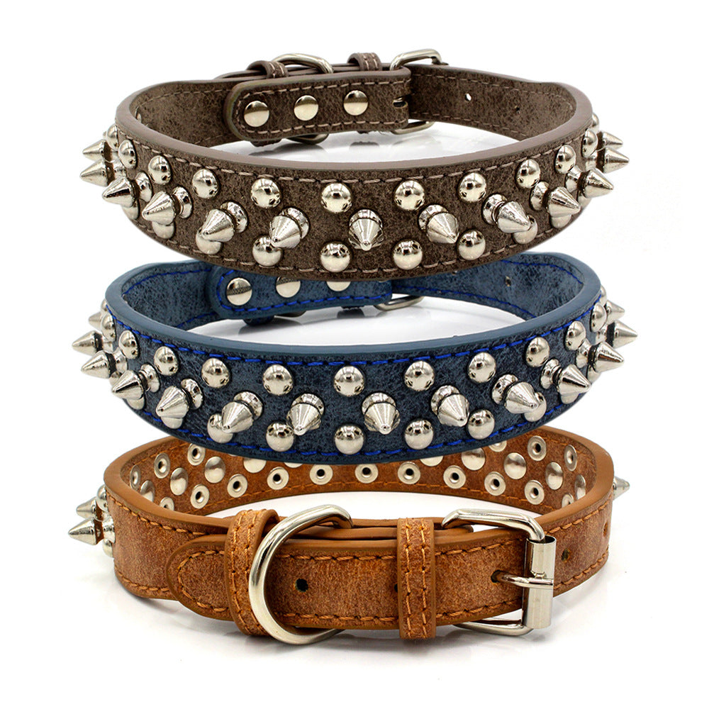 Rivet pet collar - Pet Perfection