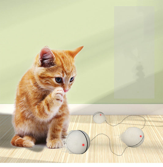Electric Smart Rolling Flashing Cat Ball Toy - 3 Colours - Pet Perfection