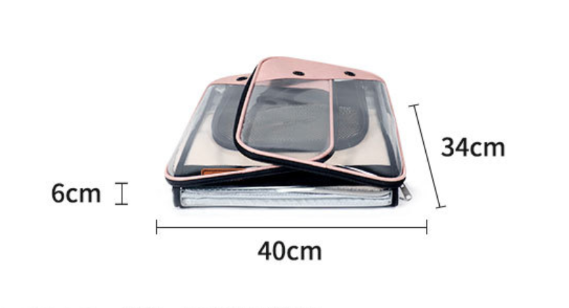 PVC Breathable Large Capacity Cat Carrying Space Capsule Cat Bag Portable Pet Dog Backpack Fold - Pet Perfection